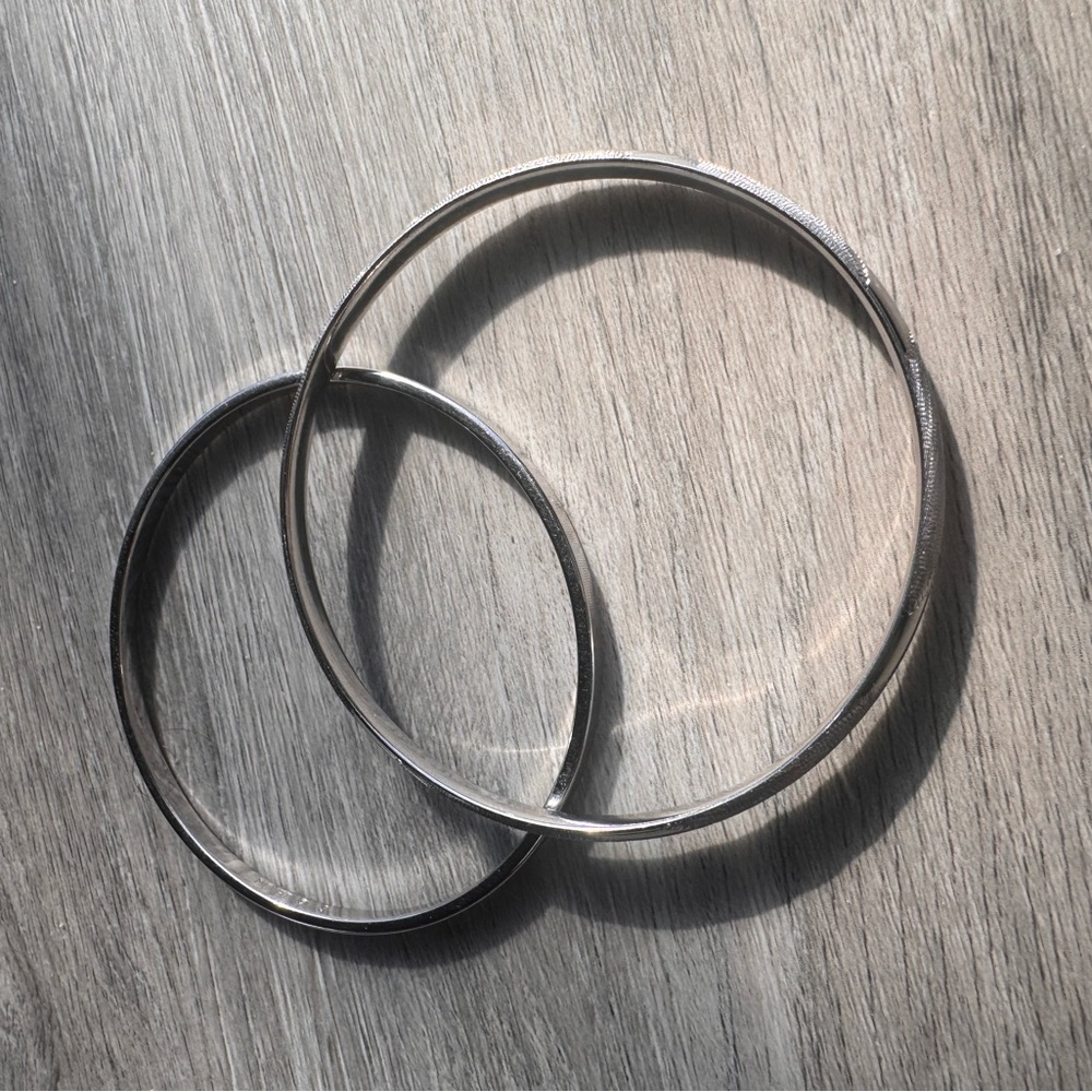 Silver Bangle Bracelets